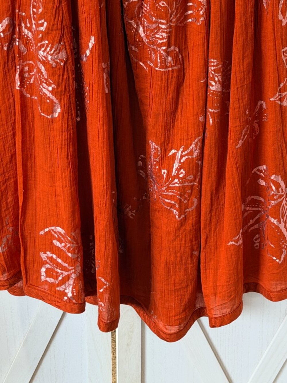 Free People Baja Babe Midi Dress Copper Combo Strapless Boho Size Small - Picture 11 of 11